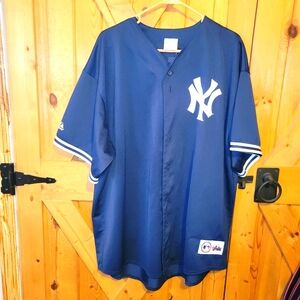 Derek Jeter #2 Yankees Jersey  Vintage Made in Korea | MLB Majestic XXL